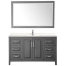 Daria 60" Free Standing Single Basin Vanity Set with Cabinet, Cultured Marble Vanity Top, and Framed Mirror - image 17