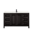 Daria 60" Free Standing Single Basin Vanity Set with Cabinet and Cultured Marble Vanity Top - image 7