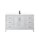 Daria 60" Free Standing Single Basin Vanity Set with Cabinet and Cultured Marble Vanity Top - image 12