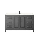 Daria 60" Free Standing Single Basin Vanity Set with Cabinet and Cultured Marble Vanity Top - image 17