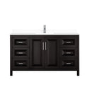 Daria 60" Free Standing Single Basin Vanity Set with Cabinet and Cultured Marble Vanity Top - image 19