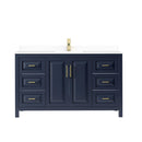 Daria 60" Free Standing Single Basin Vanity Set with Cabinet and Cultured Marble Vanity Top - image 21