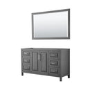 Daria 59" Single Free Standing Vanity Cabinet - Less Vanity Top - image 1