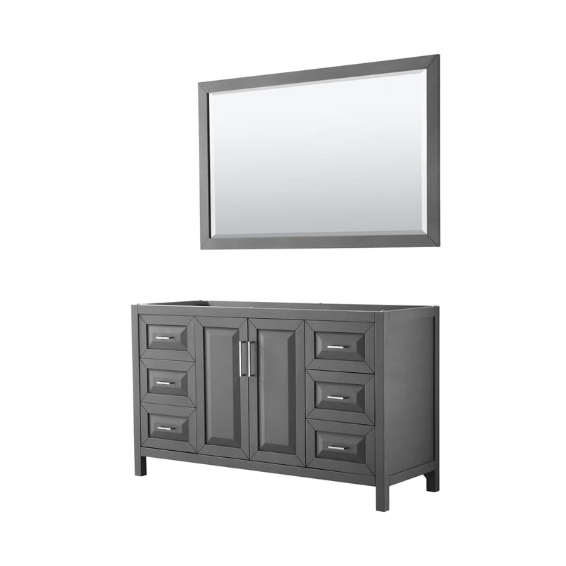 Daria 59" Single Free Standing Vanity Cabinet - Less Vanity Top - image 1