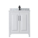 Daria 60" Free Standing Single Vanity Set with MDF Cabinet, Marble Vanity Top, Undermount Sink, and Framed Mirror - image 11