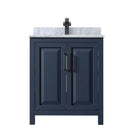 Daria 60" Free Standing Single Vanity Set with MDF Cabinet, Marble Vanity Top, Undermount Sink, and Framed Mirror - image 15