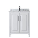 Daria 60" Free Standing Single Vanity Set with MDF Cabinet, Marble Vanity Top, Undermount Sink, and Framed Mirror - image 17