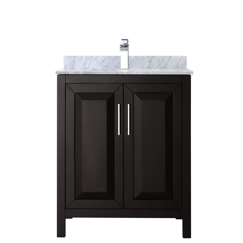 Daria 60" Free Standing Single Vanity Set with MDF Cabinet, Marble Vanity Top, Undermount Sink, and Framed Mirror - image 19