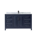 Daria 60" Free Standing Single Vanity Set with MDF Cabinet, Marble Vanity Top, and Undermount Sink - image 13