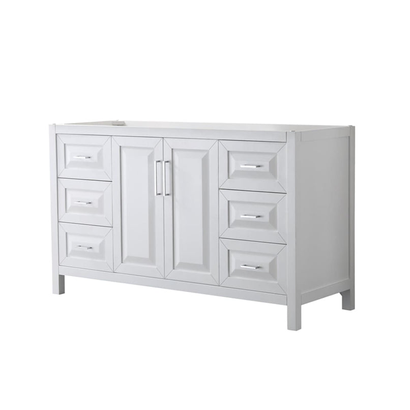 Daria 59" Single Free Standing Vanity Cabinet Only - Less Vanity Top - image 1