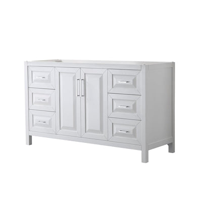 Daria 59" Single Free Standing Vanity Cabinet Only - Less Vanity Top - image 1