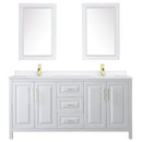 Daria 72" Free Standing Double Basin Vanity Set with Cabinet, Quartz Vanity Top, and Framed Mirror - image 19
