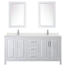 Daria 72" Free Standing Double Basin Vanity Set with Cabinet, Quartz Vanity Top, and Framed Mirror - image 20
