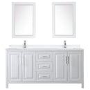 Daria 72" Free Standing Double Basin Vanity Set with Cabinet, Quartz Vanity Top, and Framed Mirror - image 21