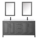 Daria 72" Free Standing Double Basin Vanity Set with Cabinet, Quartz Vanity Top, and Medicine Cabinet - image 16