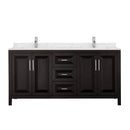 Daria 72" Free Standing Double Basin Vanity Set with Cabinet and Quartz Vanity Top - image 10