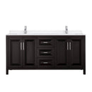 Daria 72" Free Standing Double Basin Vanity Set with Cabinet and Quartz Vanity Top - image 11