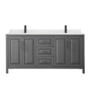 Daria 72" Free Standing Double Basin Vanity Set with Cabinet and Quartz Vanity Top - image 14