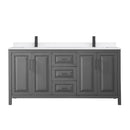 Daria 72" Free Standing Double Basin Vanity Set with Cabinet and Quartz Vanity Top - image 15