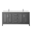 Daria 72" Free Standing Double Basin Vanity Set with Cabinet and Quartz Vanity Top - image 16