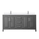 Daria 72" Free Standing Double Basin Vanity Set with Cabinet and Quartz Vanity Top - image 17