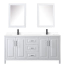 Daria 72" Free Standing Double Basin Vanity Set with Cabinet, Cultured Marble Vanity Top, and Medicine Cabinet - image 10