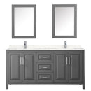 Daria 72" Free Standing Double Basin Vanity Set with Cabinet, Cultured Marble Vanity Top, and Medicine Cabinet - image 14