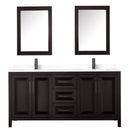 Daria 72" Free Standing Double Basin Vanity Set with Cabinet, Cultured Marble Vanity Top, and Medicine Cabinet - image 18