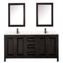 Daria 72" Free Standing Double Basin Vanity Set with Cabinet, Cultured Marble Vanity Top, and Medicine Cabinet - image 20