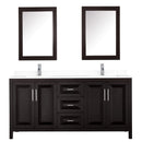 Daria 72" Free Standing Double Basin Vanity Set with Cabinet, Cultured Marble Vanity Top, and Medicine Cabinet - image 21