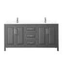 Daria 72" Free Standing Double Basin Vanity Set with Cabinet and Cultured Marble Vanity Top - image 13