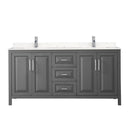 Daria 72" Free Standing Double Basin Vanity Set with Cabinet and Cultured Marble Vanity Top - image 14