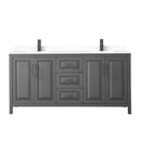 Daria 72" Free Standing Double Basin Vanity Set with Cabinet and Cultured Marble Vanity Top - image 15