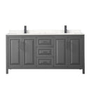 Daria 72" Free Standing Double Basin Vanity Set with Cabinet and Cultured Marble Vanity Top - image 16