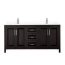 Daria 72" Free Standing Double Basin Vanity Set with Cabinet and Cultured Marble Vanity Top - image 19