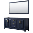 Daria 71" Double Free Standing Vanity Cabinet - Less Vanity Top - image 1