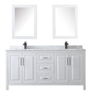 Daria 72" Free Standing Double Vanity Set with MDF Cabinet, Marble Vanity Top, 2 Undermount Sinks, and 2 Medicine Cabinets - image 9