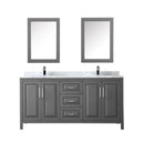 Daria 72" Free Standing Double Vanity Set with MDF Cabinet, Marble Vanity Top, 2 Undermount Sinks, and 2 Medicine Cabinets - image 10