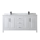 Daria 72" Free Standing Double Vanity Set with MDF Cabinet, Marble Vanity Top, and 2 Undermount Sinks - image 8