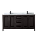 Daria 72" Free Standing Double Vanity Set with MDF Cabinet, Marble Vanity Top, and 2 Undermount Sinks - image 11