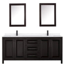 Daria 80" Free Standing Double Basin Vanity Set with Cabinet, Quartz Vanity Top, and Medicine Cabinet - image 13