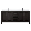 Daria 80" Free Standing Double Basin Vanity Set with Cabinet and Quartz Vanity Top - image 13