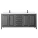 Daria 80" Free Standing Double Basin Vanity Set with Cabinet and Quartz Vanity Top - image 15