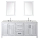 Daria 80" Free Standing Double Basin Vanity Set with Cabinet, Quartz Vanity Top, and Framed Mirror - image 21