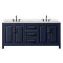 Daria 80" Free Standing Double Basin Vanity Set with Cabinet and Quartz Vanity Top - image 3