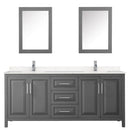 Daria 80" Free Standing Double Basin Vanity Set with Cabinet, Cultured Marble Vanity Top, and Medicine Cabinet - image 15