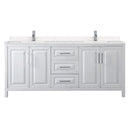 Daria 80" Free Standing Double Basin Vanity Set with Cabinet and Cultured Marble Vanity Top - image 8