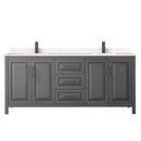 Daria 80" Free Standing Double Basin Vanity Set with Cabinet and Cultured Marble Vanity Top - image 15