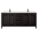 Daria 80" Free Standing Double Basin Vanity Set with Cabinet and Cultured Marble Vanity Top - image 17