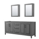 Daria 79" Double Free Standing Vanity Cabinet - Less Vanity Top - image 1